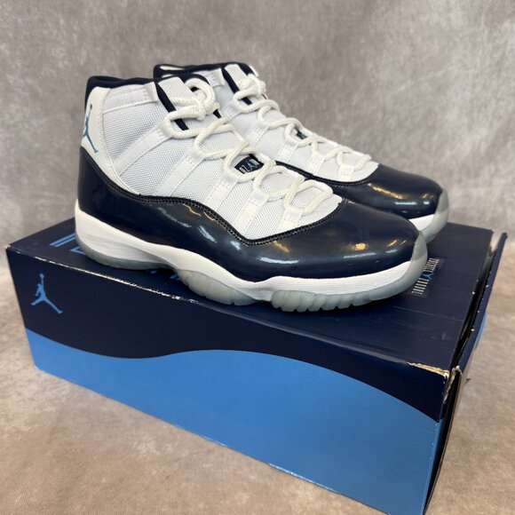 Air Jordan 11 Retro – White / University Blue main image 5